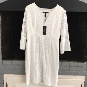 BCBG white dress